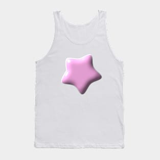 pink stast Tank Top